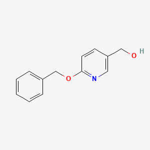 Structure - (6-(Benzyloxy)pyridin-3-yl)methanol, [6-(Benzyloxy)pyridin-3-yl]methanol