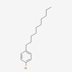 Structure - 1-Bromo-4-decylbenzene, 4-Decylbromobenzene