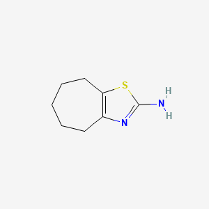 Structure - 5,6,7,8-Tetrahydro-4h-cyclohepta[d][1,3]thiazol-2-amine