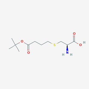 Structure - S-(4-(Tert-butoxy)-4-oxobutyl)-l-cysteine
