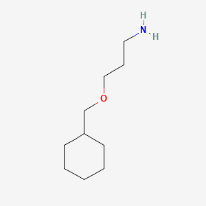Structure - 3-(Cyclohexylmethoxy)propan-1-amine