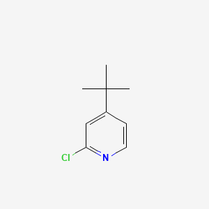 Structure - 4-(tert-Butyl)-2-chloropyridine, 4-tert-butyl-2-chloropyridine