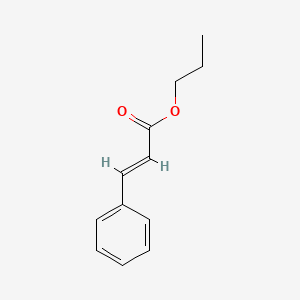 Structure - Propyl cinnamate, propyl 3-phenylprop-2-enoate