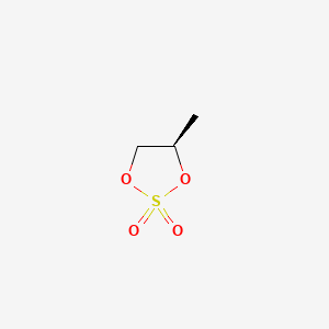 Structure - (R)-4-Methyl-1,3,2-dioxathiolane 2,2-dioxide, 1,3,2-Dioxathiolane, 4-methyl-, 2,2-dioxide, (4R)-
