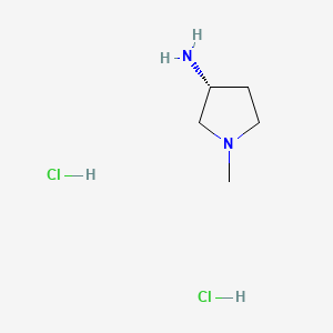 Structure - (3R)-1-Methylpyrrolidin-3-amine dihydrochloride, (R)-1-Methylpyrrolidin-3-amine dihydrochloride