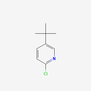 Structure - 5-(tert-Butyl)-2-chloropyridine