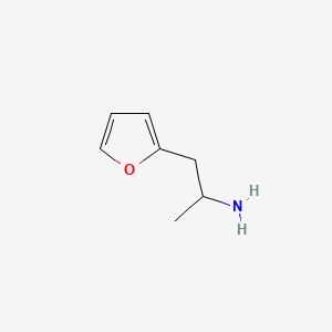 Structure - 1-(Furan-2-yl)propan-2-amine, OTAVA-BB 1038641
