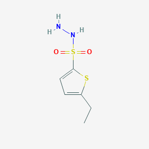 Structure - 5-Ethylthiophene-2-sulfonohydrazide