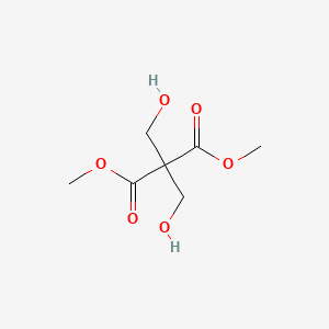 Structure - Dimethyl 2,2-bis(hydroxymethyl)malonate, Propanedioic acid, 2,2-bis(hydroxymethyl)-, 1,3-dimethyl ester