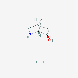 Structure - Endo-2-azabicyclo[2.2.1]heptan-6-olhydrochloride, endo-2-azabicyclo[2.2.1]heptan-6-ol hydrochloride
