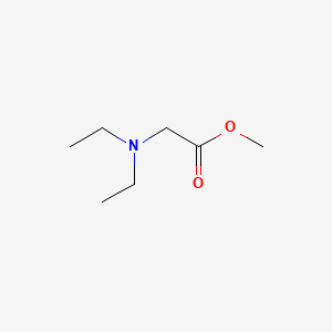 Structure - N,N-Diethylglycine methyl ester