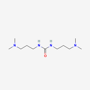 Structure - 1,3-Bis(3-(dimethylamino)propyl)urea, Urea, N,N'-bis(3-(dimethylamino)propyl)-