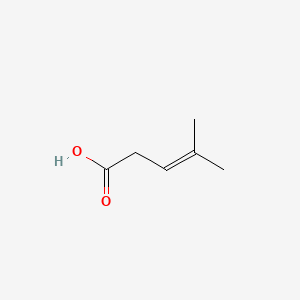 Structure - 4-Methylpent-3-enoic acid, 4-Methyl-3-pentenoic acid
