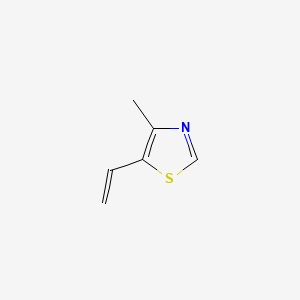 Structure - 4-Methyl-5-vinylthiazole, ≥97%, Vinylsulfurol, ≥97%
