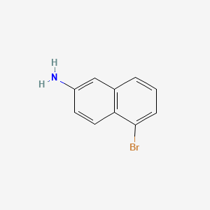 Structure - 5-Bromo-2-naphthalenamine