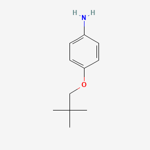 Structure - 4-(Neopentyloxy)aniline