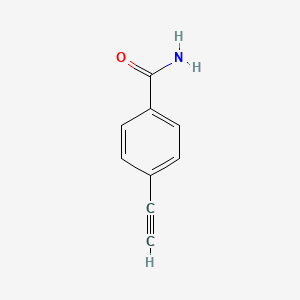 Structure - 4-Ethynylbenzamide, Benzamide, 4-ethynyl- (9CI)