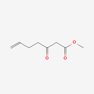 Structure - 3-oxo-6-Heptenoic acid methyl ester, Methyl 3-oxo-6-heptenoate