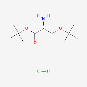 Structure - H-D-Ser(tBu)-OtBu.HCl, H-D-Ser(tBu)-OtBu HCl