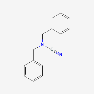 Structure - N,N-Dibenzylcyanamide, N-Cyanodibenzylamine