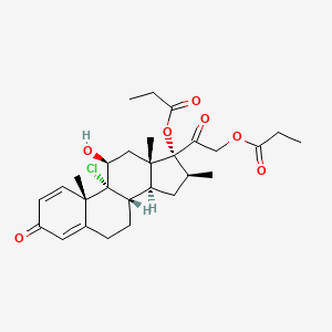 Structure - Beclomethasone dipropionate