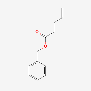 Structure - Benzyl pent-4-enoate, Pent-4-enoic acid benzyl ester