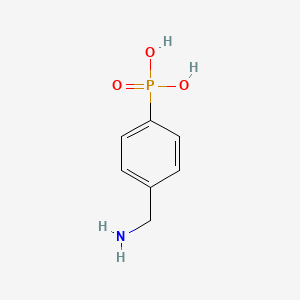 Structure - (4-(Aminomethyl)phenyl)phosphonic acid