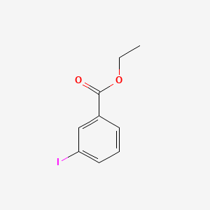 Structure - 3-Iodobenzoic acid ethyl ester, Ethyl 3-iodobenzoate