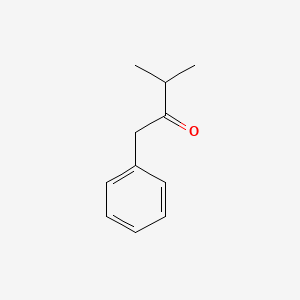 Structure - 3-Methyl-1-phenylbutan-2-one, Benzyl isopropyl ketone