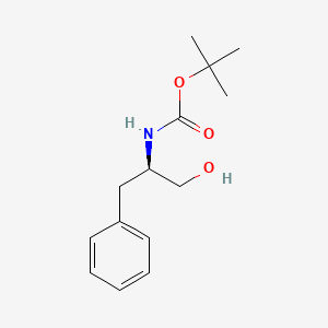 Structure - N-Boc-D-phenylalaninol, 98%