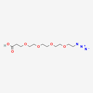 Structure - Azido-PEG4-acid, 98%