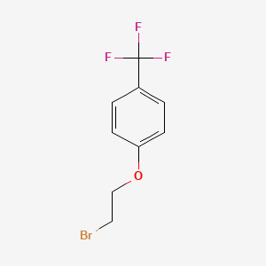Structure - 1-(2-Bromoethoxy)-4-(trifluoromethyl)benzene, 95%