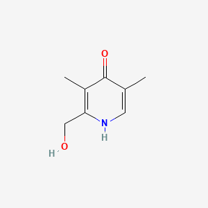 Structure - 2-(Hydroxymethyl)-3,5-dimethylpyridin-4-ol, 98%