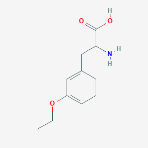 Structure - 3-Ethoxy-dl-phenylalanine, 97%