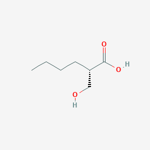 Structure - (R)-2-Hydroxymethyl-pentanoic acid, 95%