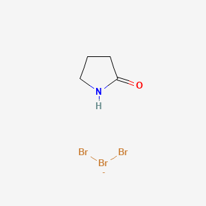 Structure - Pyrrolidone hydrotribromide, 98%