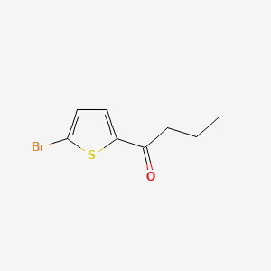 Structure - 1-(5-Bromothien-2-yl)butan-1-one, 95%
