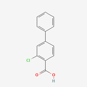 Structure - 2-Chloro-4-phenylbenzoic acid, 97%