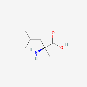 Structure - H-alpha-Me-L-Leu-OH. (S)-alpha-Methylleucine (>98%, >99%ee). 