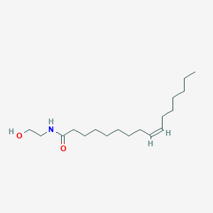 Structure - Palmitoleoyl ethanolamide, POEA