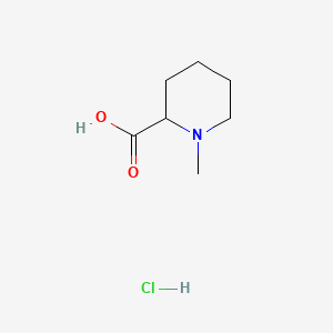 Structure - 1-Methylpiperidine-2-carboxylic acid hydrochloride, 95%