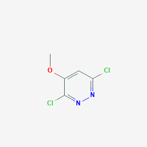 Structure - 3,6-Dichloro-4-methoxypyridazine, 95%
