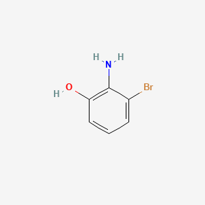 Structure - 2-Amino-3-bromophenol, 95%