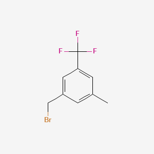 Structure - 3-Methyl-5-(trifluoromethyl)benzyl bromide, 95%