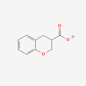 Structure - 3-Chromanecarboxylic acid, 96%