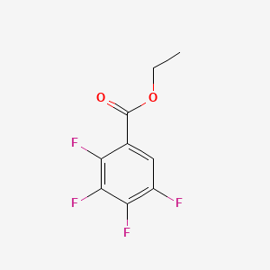 Structure - Ethyl 2,3,4,5-tetrafluorobenzoate, 98%