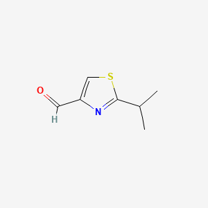 Structure - 4-Formyl-2-isopropylthiazole, 95%