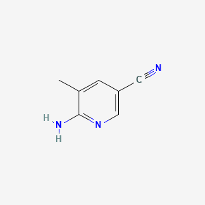 Structure - 6-Amino-5-methylnicotinonitrile, 98%