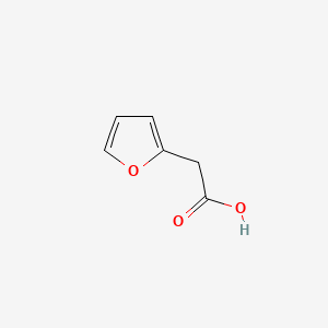 Structure - 2-(Furan-2-yl)acetic acid, 98%