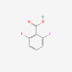 Structure - 2-Fluoro-6-iodobenzoic acid, 98%